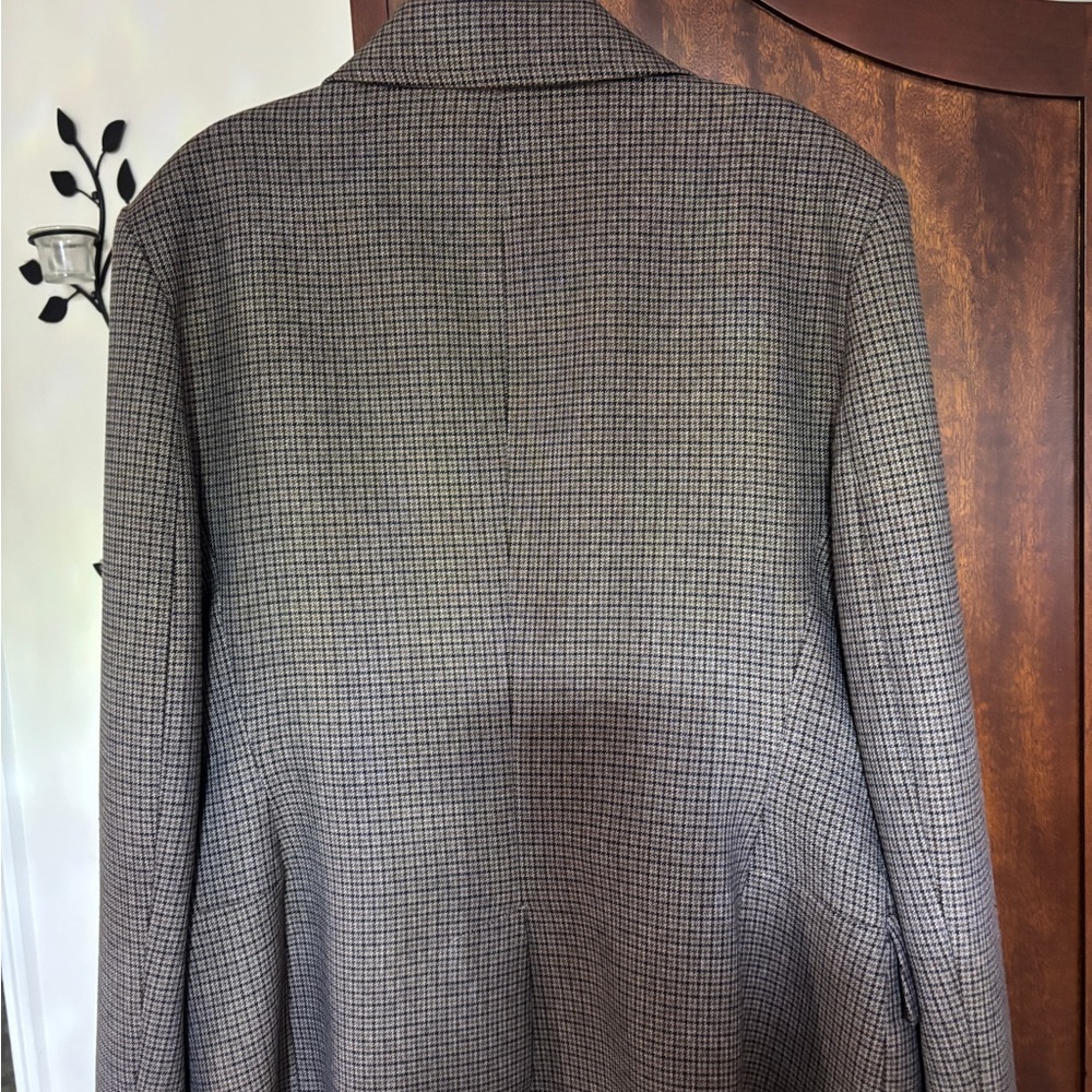 Zara Brown Sport Coat Tailored Blazer - Picture 5 of 5